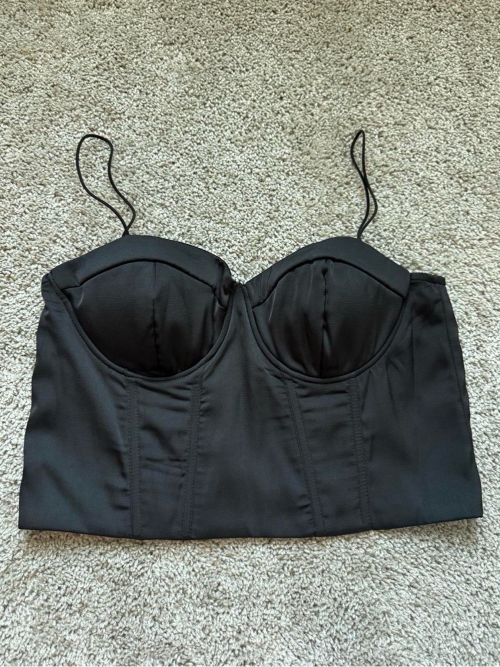 Lulu’s Black Corset Top